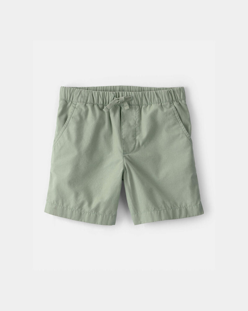 Boys Canvas Shorts - Green, image 1 of 4 slides