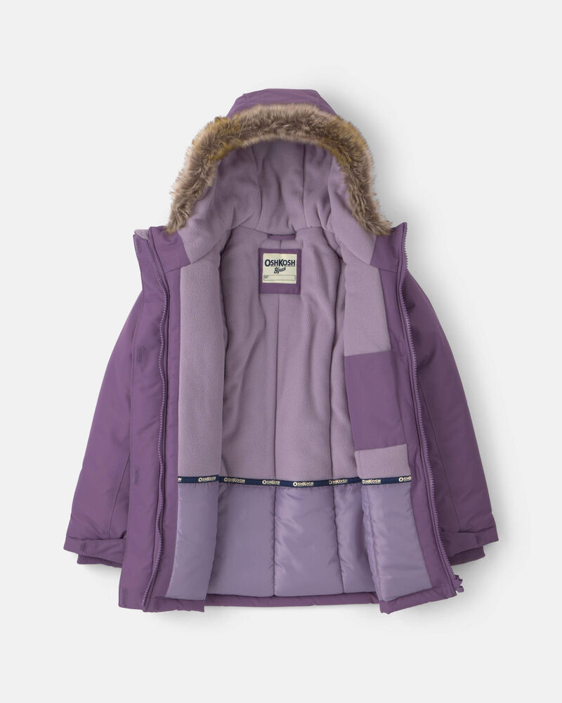 Filles - Manteau d&rsquo;hiver - Mauve, image 2 sur 7 diapositives
