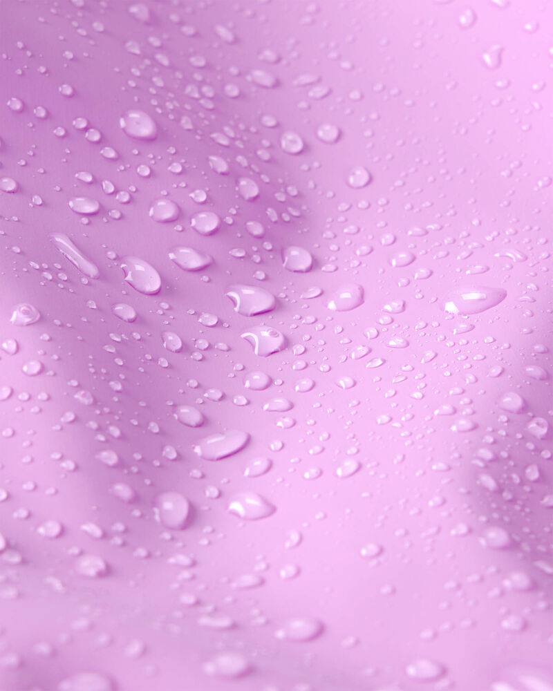 Toddler Girl Kombi Waterproof Rain Jacket- Pink, image 3 of 4 slides