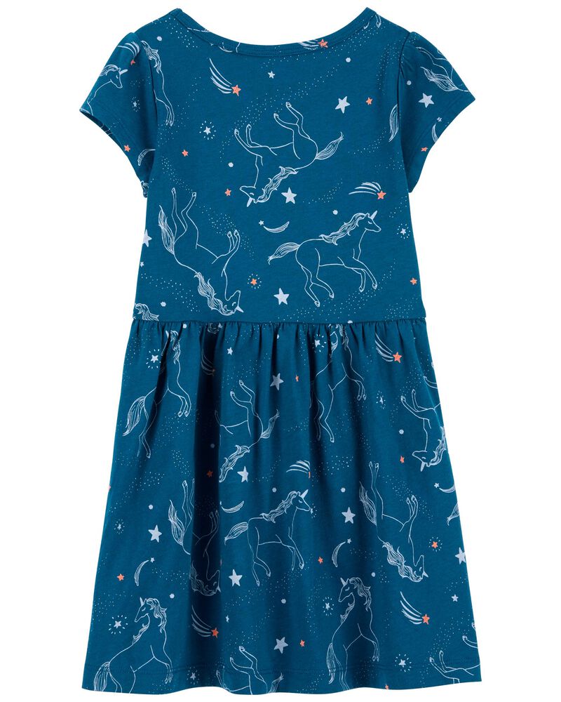 Unicorn Jersey Dress, image 2 of 3 slides