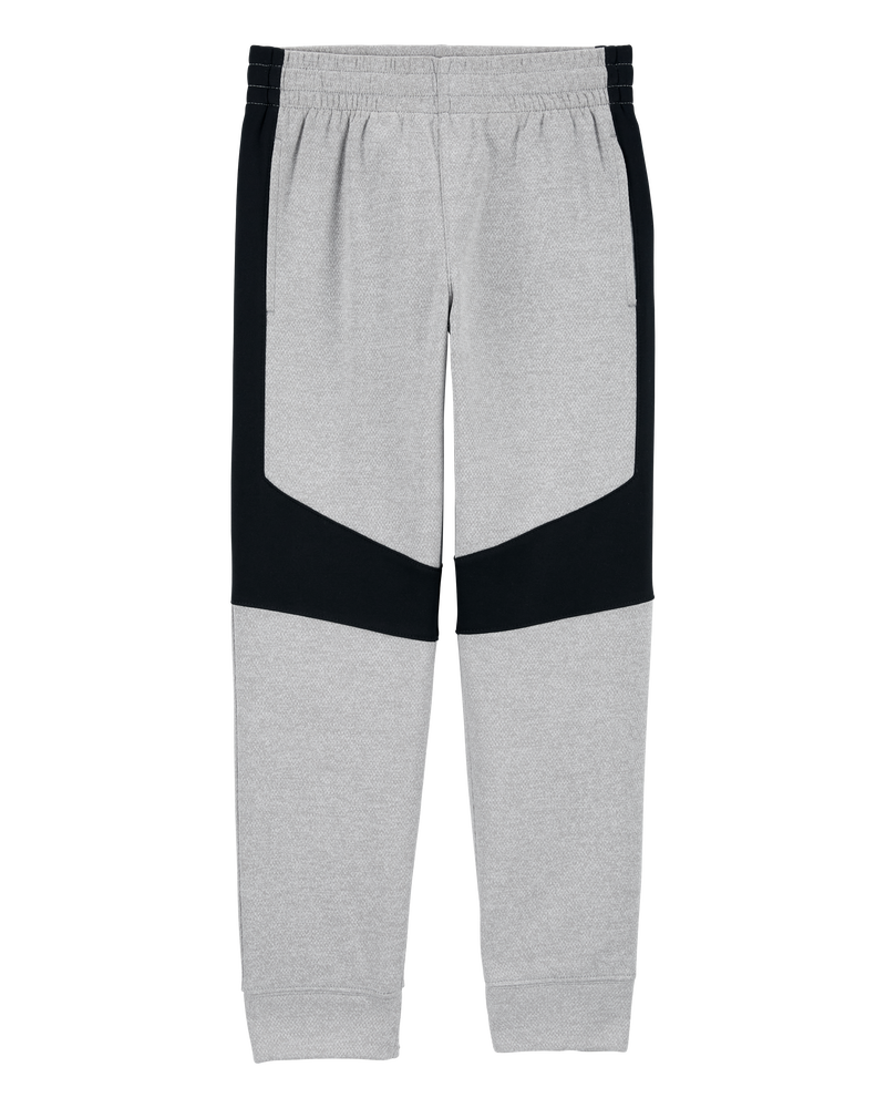 Kid Colourblock Active Mesh Pants - Grey, image 1 of 4 slides