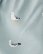 Baby Boy Recycled Seagull-Print Swim Trunks, image 4 of 4 slides