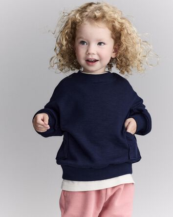 Tout-petit - Chandail Otter Sweatshirt&trade; avec poches - Bleu marine, 
