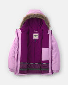 Girls 2 Piece Snowsuit- Lavender, image 4 of 13 slides
