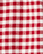 Toddler Girl Organic Cotton Flannel Dress, image 4 of 5 slides