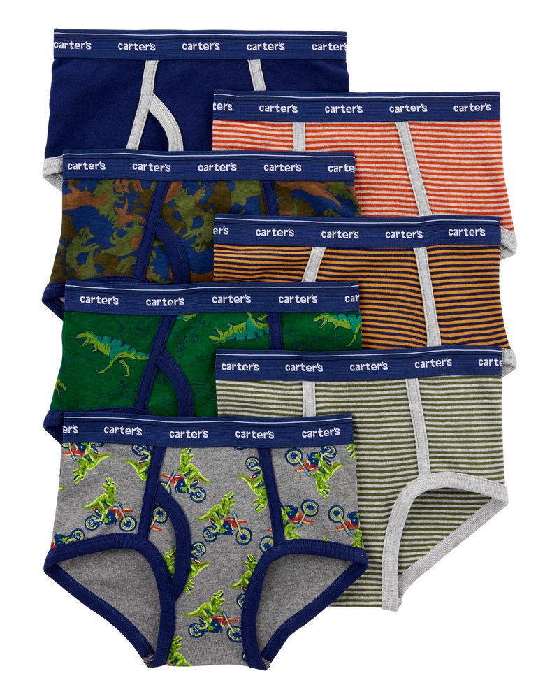7-Pack Cotton Briefs, image 1 of 2 slides