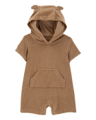 Baby Bear Hood Fastening Romper, image 1 of 3 slides