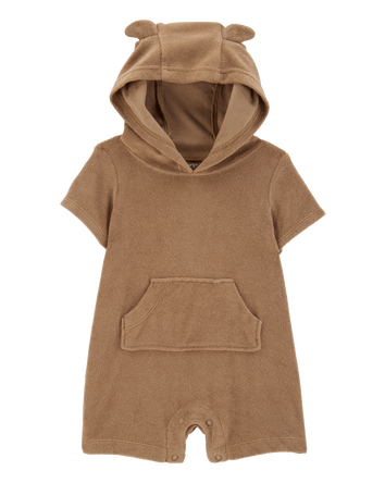 Baby Bear Hood Fastening Romper, 