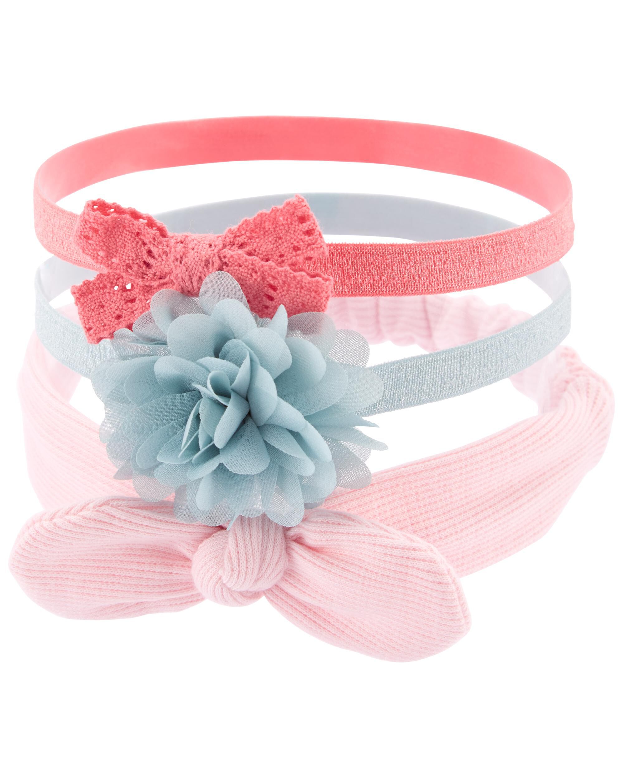 Multi 3 Pack Headwraps carters