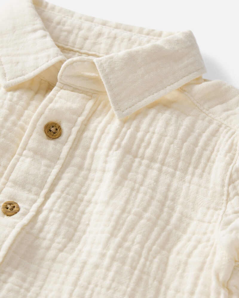 Baby Boy 2-Piece Organic Cotton Set, image 5 of 6 slides