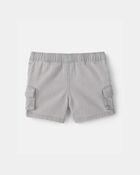 B&eacute;b&eacute; gar&ccedil;on - Short cargo avec poches - Gris, image 2 sur 4 diapositives