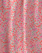 Girls 2-Piece Ruffle-Sleeve Top & Short Set - Pink, image 2 of 4 slides