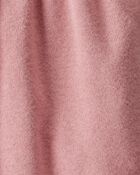 Baby Girl Bow Collor Long-Sleeve Dress Set - White/Pink, image 3 of 4 slides