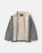 Tout-petit gar&ccedil;on &ndash; Chemise boutonn&eacute;e en denim &ndash; D&eacute;lav&eacute; clair, image 2 sur 3 diapositives
