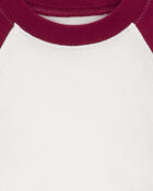 Baby 4-Piece Long-Sleeve Raglan Bodysuits, image 4 of 6 slides