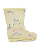 Toddler Butterfly Print Rain Boots, image 2 of 7 slides