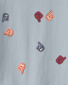 Toddler Boy Foam Finger Long-Sleeve Top - Blue, image 2 of 3 slides