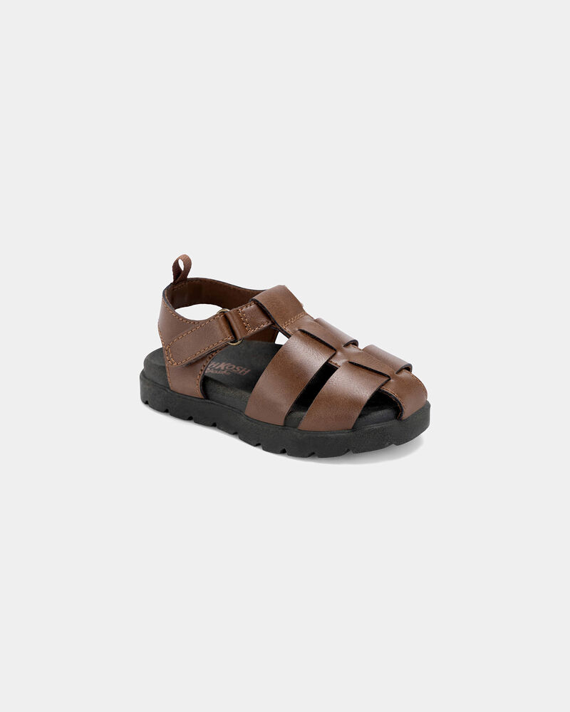 Toddler Boy Sandals - Brown, image 1 of 6 slides