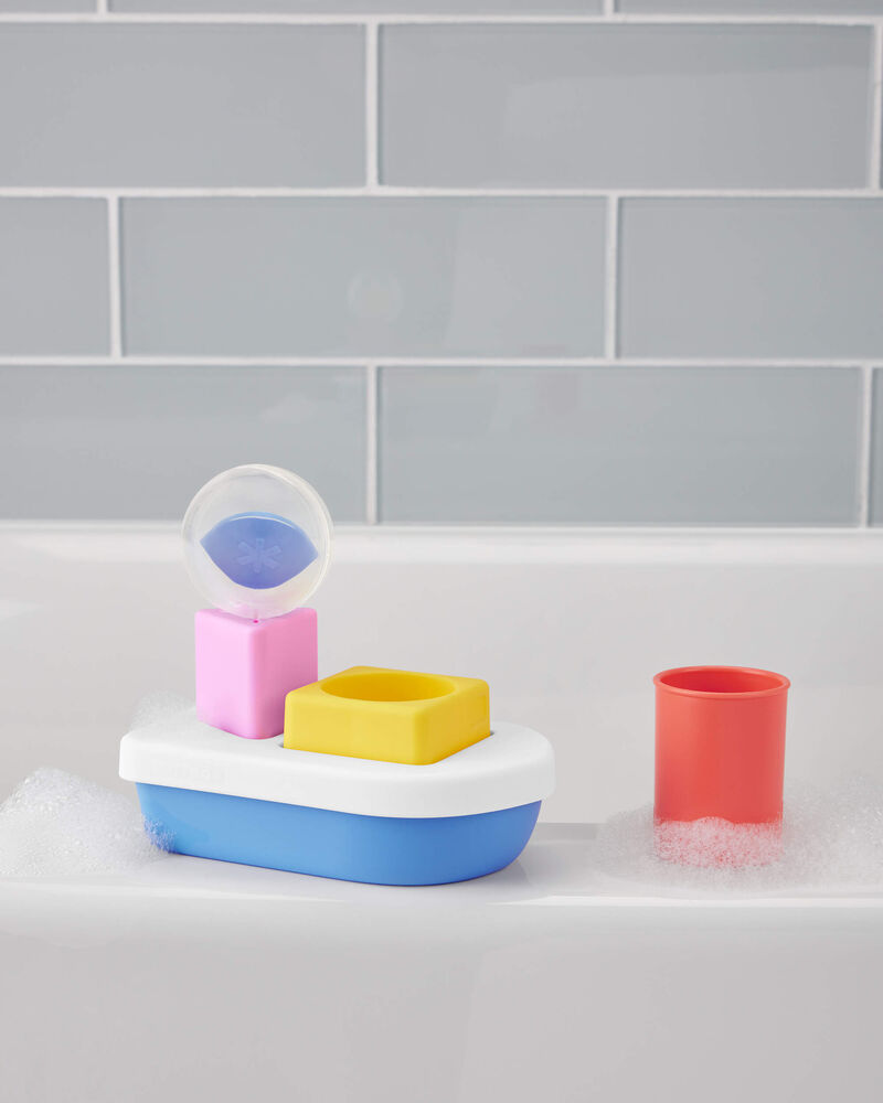 STEM Learning & Play Stocking Boat Baby Bath Toy, image 2 of 4 slides