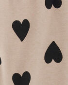 Kid 2-Piece Heart Thermal Top & Leggings Set, image 7 of 7 slides