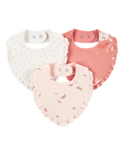 Baby 3-Pack Bandana Bibs, image 1 of 3 slides