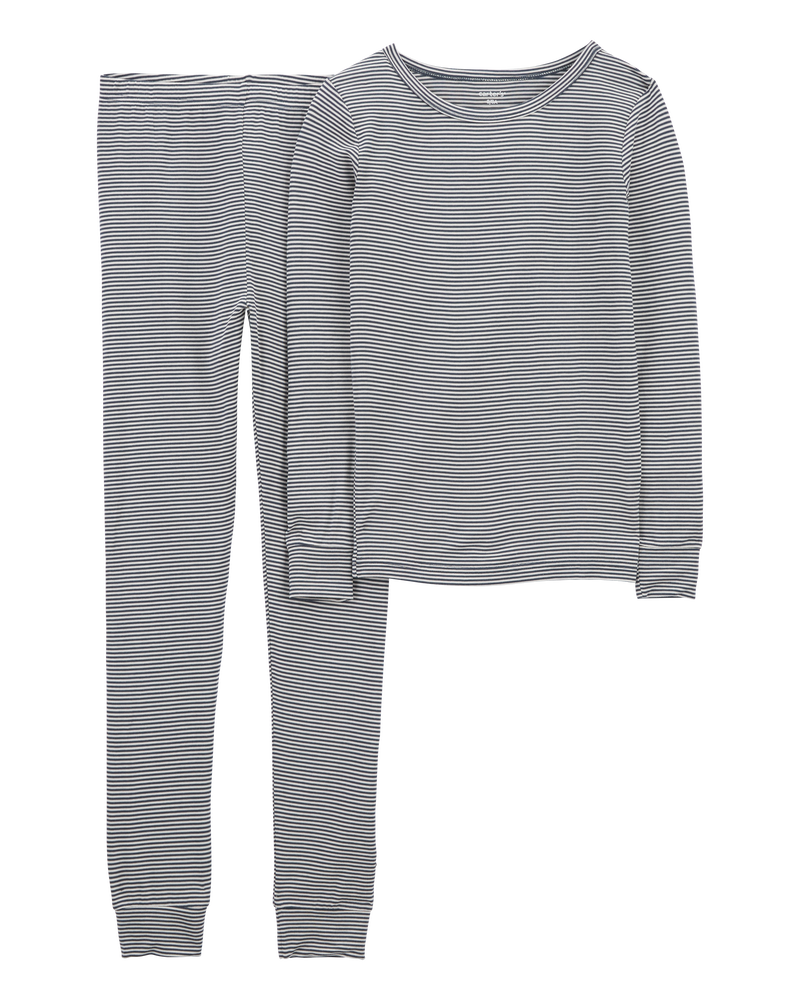Kids Boys Kid 2 Piece Striped PurelySoft Pyjamas 6