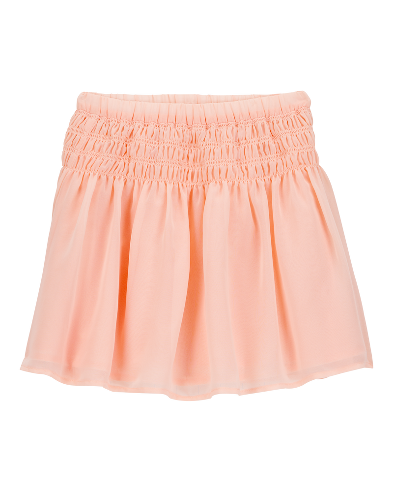 Kid Pull-On Chiffon Skirt, image 1 of 3 slides