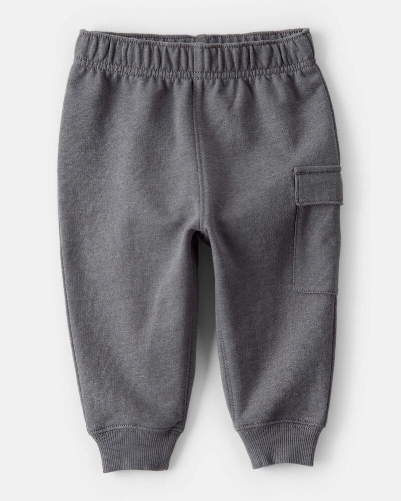 Baby Boy 2-Piece DayDream Fleece Construction Long-Sleeve Tee & Pant Set, image 2 of 7 slides