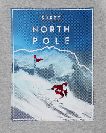 Kid The North Pole Long-Sleeve Graphic Tee, 