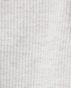 Baby 3-Pack Organic Cotton Rib Bodysuits, image 4 of 6 slides