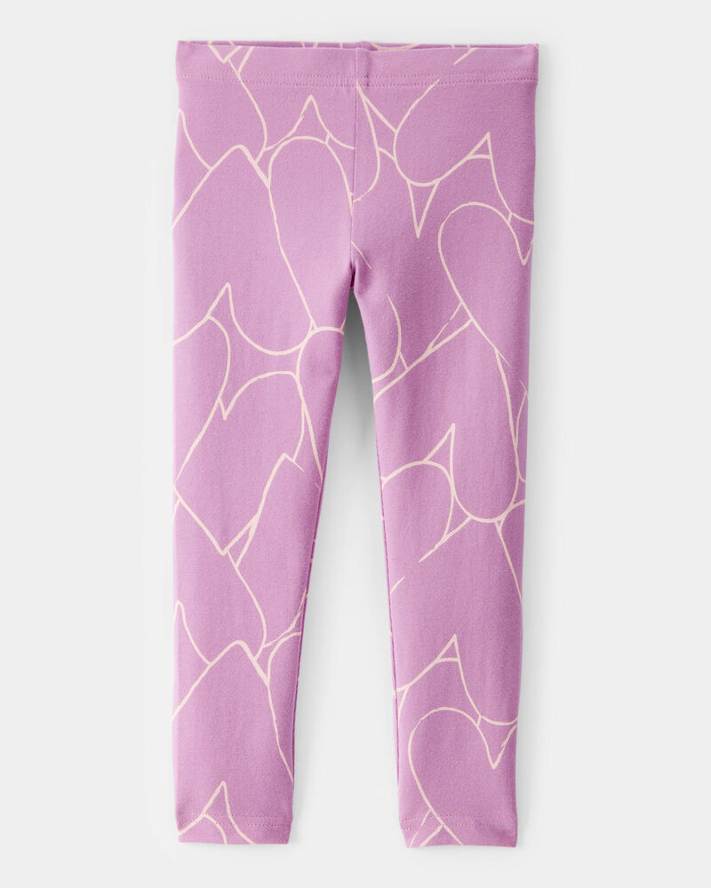 Toddler Girl Heart Leggings, image 1 of 4 slides