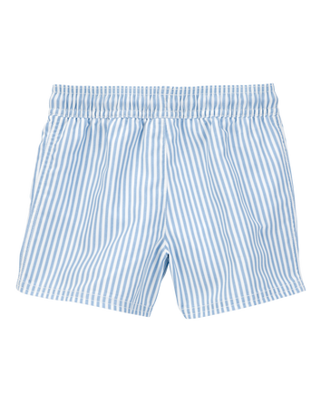 Toddler Striped Swim Trunks, 