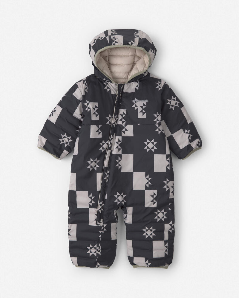 Baby Boy Columbia Powder Lite&trade; II Reversible Bunting- Black, image 3 of 5 slides
