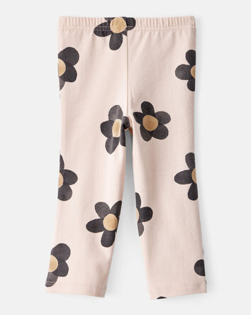 Bébé fille - Pantalon évasé en coton à motif fleuri, 