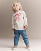 Toddler City Park&trade; Jogger Pant with Zip-Pocket - Teal, image 1 of 7 slides