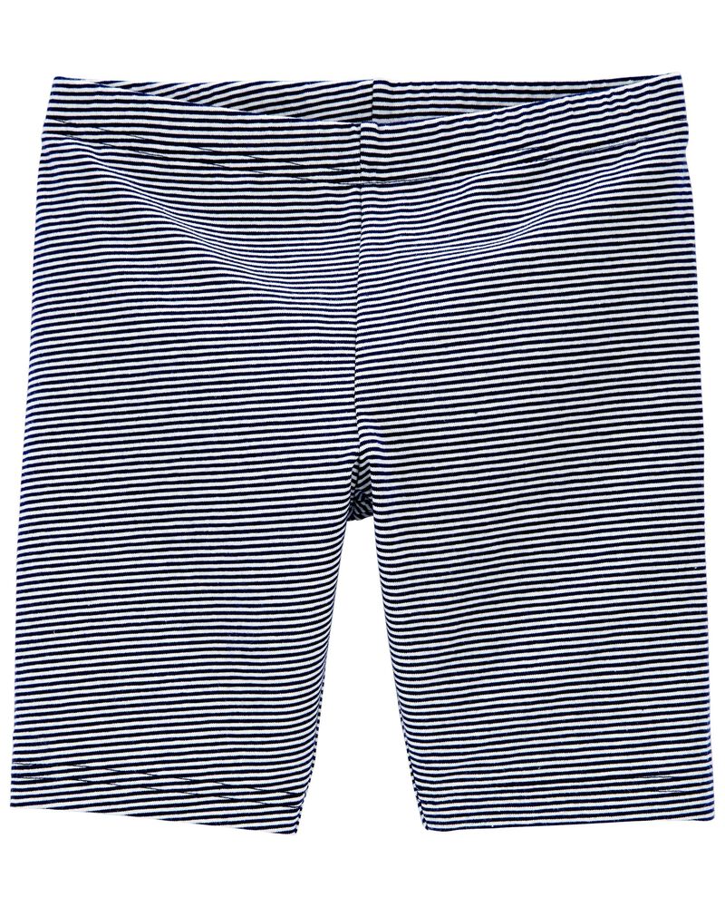 Striped Bike Shorts, image 1 of 1 slides