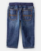 Baby Pull-On Denim Pants, image 2 of 4 slides