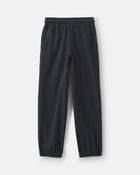 Gar&ccedil;ons - Pantalon de jogging en micromolleton - Noir, image 2 sur 3 diapositives