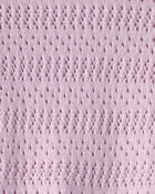 Baby Girl Scalloped Sweater - Purple, image 2 of 3 slides