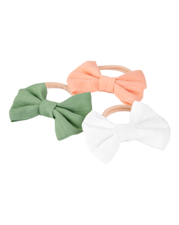 Baby 3-Pack Headwraps - Multi, 