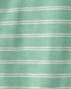 Baby Striped Romper Made with Organic Cotton, image 3 of 4 slides