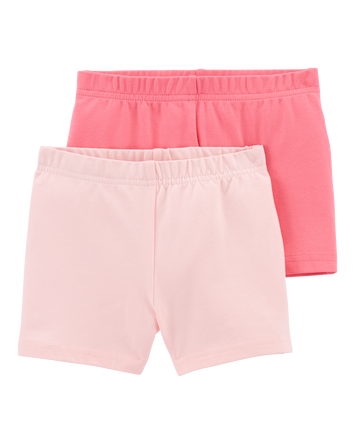 Toddler 2-Pack Bike Shorts, 