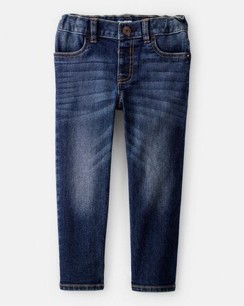 Toddler Classic Jeans In Rail Tie True Blue Wash, 