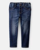 Toddler Classic Jeans In Rail Tie True Blue Wash, image 1 of 4 slides