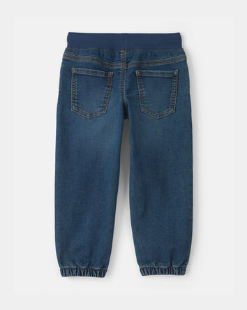 Toddler Boy Denim Jogger - Dark Wash, 
