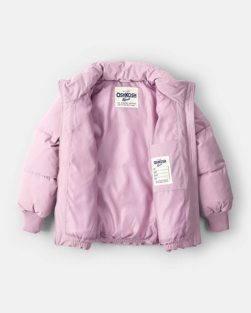 Girls Urban Heavy Weight Jacket - Rosewood, image 3 of 4 slides