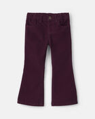 Toddler Girl Corduroy Pull-On Stretch Leggings - Purple, image 1 of 4 slides