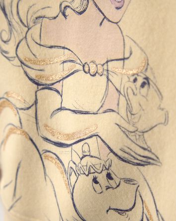 Toddler Girl Disney&copy; Belle Fleece Pullover Sweatshirt - Yellow, 