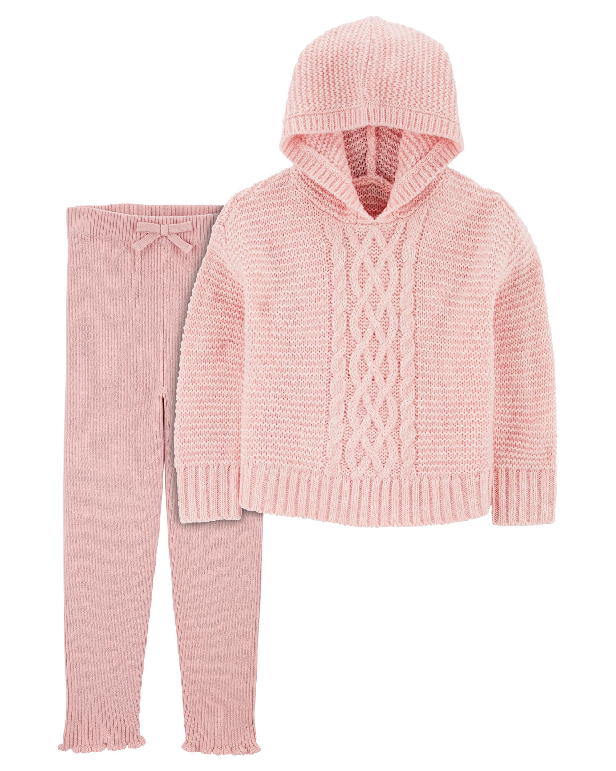 Pink cheap hooded sweater
