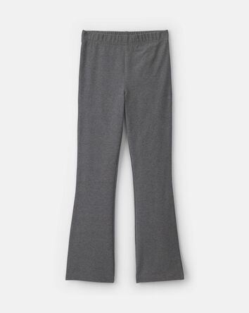 Filles - Legging extensible &agrave; jambe &eacute;vas&eacute;e - Gris, 